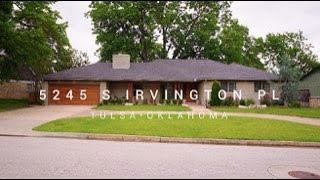 5245 S Irvington Pl Tulsa OK Real Estate [upl. by Clippard379]