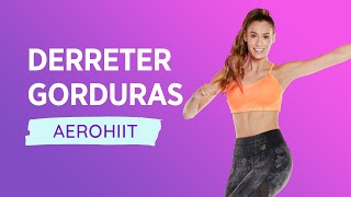 Aula de Ginástica  Derreta Gorduras com 20 min de AeroHIIT [upl. by Edrick]