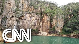 Corpo de bombeiros confirma oito mortes em Capitólio até a manhã de domingo 9  CNN DOMINGO [upl. by Keener540]