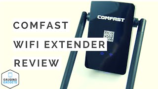 Comfast WiFi Range Extender Review  300Mbps WirelessN Repeater [upl. by Nuarb]