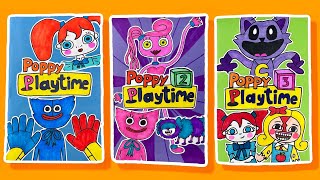 HAZ UN LIBRO PARA JUGAR  Poppy Playtime 1 2 y 3 [upl. by Anhpad713]