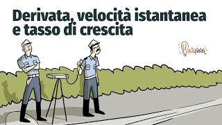 Derivata velocità istantanea e tasso di crescita  Esempi e applicazioni  Matepensa [upl. by Haberman]