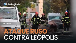 UCRANIA  Un inesperado ataque ruso contra Leópolis provoca seis muertos entre ellos tres niños [upl. by Galer]