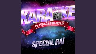 DisMoi — Karaoké Playback Avec Choeurs — Rendu Célèbre Par Faudel [upl. by Soulier]