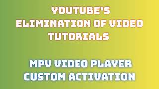 How to Install and Download amp MPV Video Player 2024 amp StepbyStep Tutorial MPV Video Player [upl. by Ellesor]