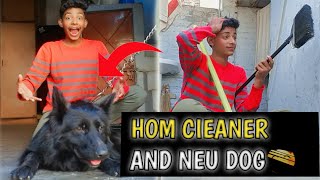 new dog surprise🥰 and hom cleaner🥰 [upl. by Idola]