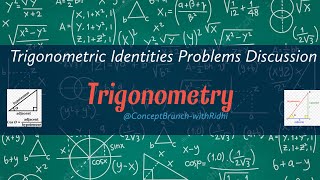 6 Problem solving with special angles covers GCSECBSETrigonometry ConceptBrunchwithRidhi [upl. by Aelaza]