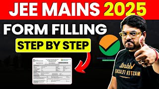 How To Fill JEE Mains Application Form 2025✅ JEE Mains Registration  Step By Step Guide [upl. by Ahsienot]