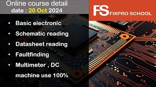 schematic reading  mobile display section  online mobile repair course Raipur Chhattisgarh fixpro [upl. by Attehcram]