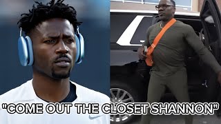 Shannon Sharpe gets DRAGGED by Antonio Brown in Say Cheese interview quotCome Out The Closest Rainbowquot [upl. by Birgit]