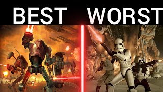 All Classic Battlefront 2 Factions Ranked WORST to BEST With Pros And Cons [upl. by Eimme]