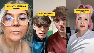 Guess The Gibberish Challenge Best Tik Tok Compilation in April [upl. by Vena]