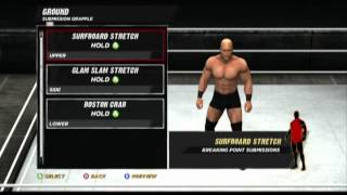 WWE12 Giant BernardLord TensaiAlbertA train Moveset [upl. by Tyrone]