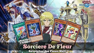 Sherry LeBlanc got New Skill New Fleur Deck with Revolution des Fleurs Skill YuGiOh Duel Links [upl. by Noevart]