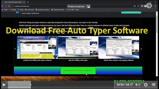 Free Auto Typer software  how to download free auto typing software [upl. by Johnsson]