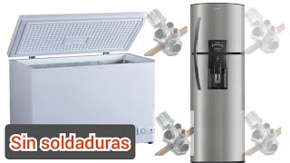 Como recargar un refrigerador y congelador con GAS R134a [upl. by Sprague]