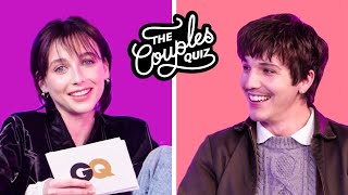 Emma Chamberlain amp ROLE MODEL Take a Couples Quiz  GQ [upl. by Notlit205]