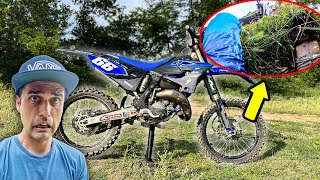 PROVO PER LA PRIMA VOLTA UN YZ 125 finisce MALE [upl. by Cheng]