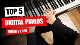 5 Best Digital Pianos Under 1000£1000 in 2023 [upl. by Jerald]