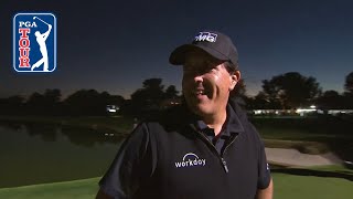 Phil Mickelson birdies 22nd hole to defeat Tiger Woods 2018 [upl. by Rett]