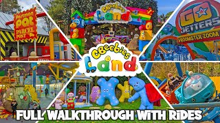 CBeebies Land Full Walkthrough With Every Ride Alton Towers Oct 2022 4K [upl. by Relyuhcs]