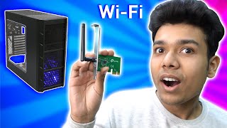 How To Install WiFi in PCComputer [upl. by Teyut439]