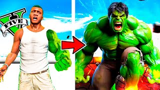 ME CONVIERTO en HULK en GTA 5 [upl. by Meid908]