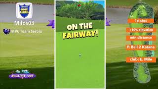 Drumore Links Hole 3￼ par 5 Golf Clash Tour 8 [upl. by Mufi]