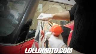 Pellicola Cromata Car Wrapping Adesivo Chrome Cromature Auto Moto Camion Camper  LOLLOMOTOCOM [upl. by Deehahs584]