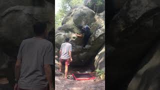 Hypocondriaque 6B Fontainebleau climbing fontainebleau [upl. by Ia912]