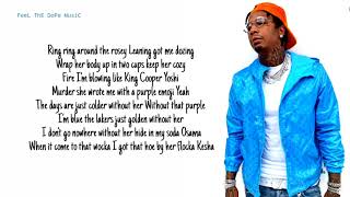 Moneybagg Yo – Wockesha Remix Lyrics feat Ashanti and Lil Wayne [upl. by Sherer153]