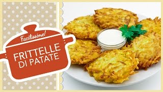 FRITTELLE DI PATATE  ROSTI  Potato Pancakes sub eng [upl. by Molli845]