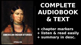 American Indian Stories 📖 By ZitkalaSa FULL Audiobook [upl. by Nicolas]