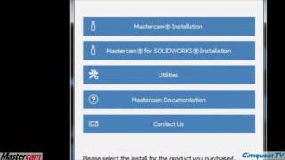 How to Install Mastercam 2017 and Mastercam for SOLIDWORKS® 2017 [upl. by Ellehcar]