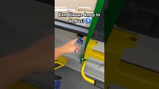 Een blauwe knop in de bus ♿️ buschauffeur vlog 177 [upl. by Deaner]