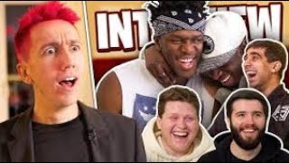 Sidemen One word Interview Compilation ft Beta Squad Callux Calfreezy JME and etc [upl. by Hulda]