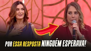 FÁTIMA BERNARDES É SURPREENDIDA POR RESPOSTA DE ATRIZ ELOÍSA PERRISÉ AO VIVO [upl. by Burwell]