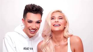 kylie jenner getting custome makeup from james charles [upl. by Yellek344]