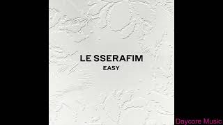 LE SSERAFIM  EASY Slowed  Reverb ver Daycore Music 1 Hour Version [upl. by Nayek]