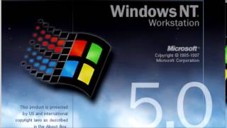 Windows NT 50 Workstation Start up sound [upl. by Dnilazor]