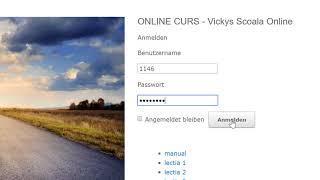 Scoala Online Curs  Login [upl. by Cecilius]