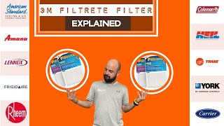 3M Filtrete Air Filter Explained 💜💙Part 1 hvac ductwork ductdesign [upl. by Jobe]