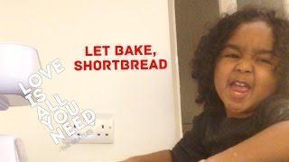 How to make simple heart shortbread  Valentines baking special [upl. by Adnir]