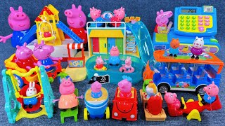 16 Minutes Satisfying with Unboxing Peppa Pig Swimming Pool Playset，Cash Register Toys Review  ASMR [upl. by Ahseiat132]