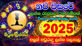 2025 Panchanga  2025 Litha  Mithuna Lagnaya  2025 Lagna palapala  2025 Horoscope  2025 calendar [upl. by Annaed]