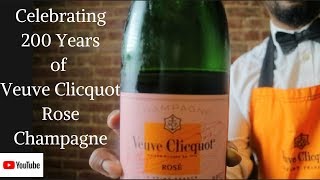 Wine Milestone 200 Years of Veuve Clicquot Rose Champagne [upl. by Cressi]