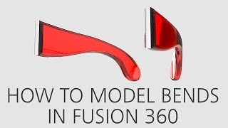 How to model bends in Fusion 360 [upl. by Ilsa]