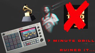 MPC Live 2 beatmaking soul samples and J Cole Grammy [upl. by Boatwright71]