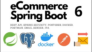 Build an eCommerce Spring Boot Application  Project based  Full Tutorial for Beginners  Part 6 [upl. by Eiggep964]