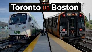 Boston vs Toronto — Which City has Better Transit [upl. by Juline112]